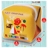 Sakura Color Products Cube Pouch [1.Craypas pattern]