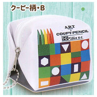 Sakura Color Products Cube Pouch [4.Coupy pattern B]