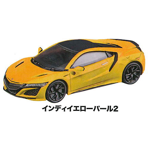 MONO 1/64 scale minicar NSX (NC1) Honda COLLECTION [3.Indy Yellow Pearl 2]
