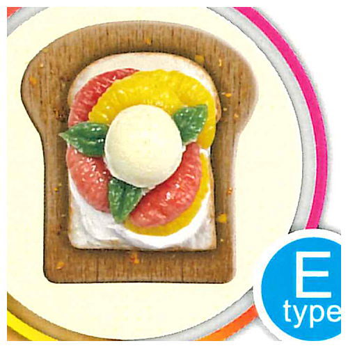 Toast on wood board [5.E type]