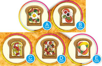 Toast on wood board [All 5 type set(Full Complete)]