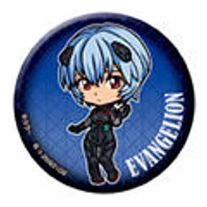 Gashapon Kuji Evangelion: 3.0+1.0 Assort 03 [10.C award: Can Badge Rei Ayanami A]