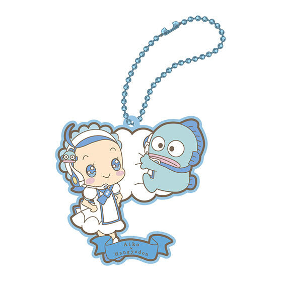 Ojamajo Doremi Hapidanbui Special collaboration rubber mascot [3.Aiko x Hangyodon]