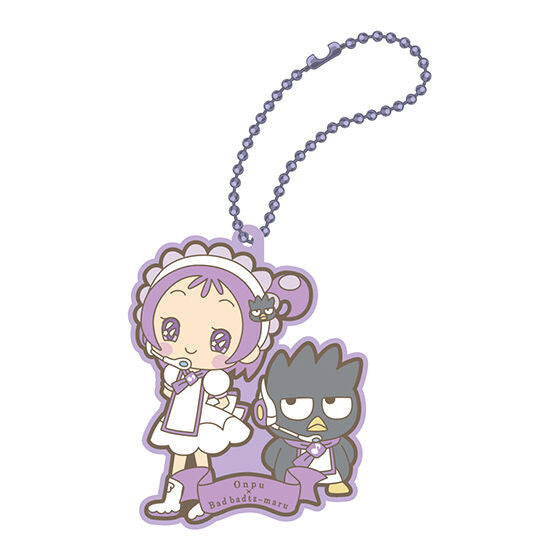 Ojamajo Doremi Hapidanbui Special collaboration rubber mascot [4.Onpu x Badtzmaru]