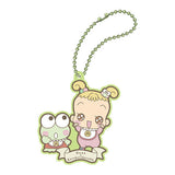 Ojamajo Doremi Hapidanbui Special collaboration rubber mascot [6.Hana x Kerokerokeroppi]