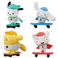 Narabundesu. Super Shiro Sanrio Characters [All 4 type set (Full Complete)]