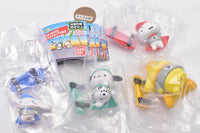 Narabundesu. Super Shiro Sanrio Characters [All 4 type set (Full Complete)]