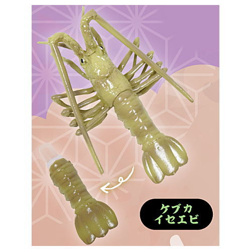 Real peel off! Punyu Punyu! Spiny lobster mascot Part.2 [5.Kebuka spiny lobster]