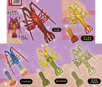 Real peel off! Punyu Punyu! Spiny lobster mascot Part.2 [All 5 type set (Full Complete)]