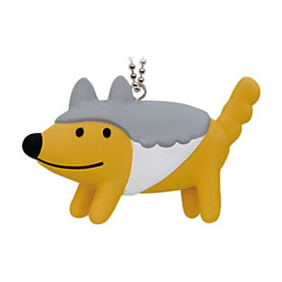 Wolfkun Mascot ball chain [5.Wolf Dogkun]