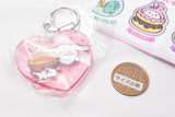 Nagano x Sanrio Characters Mogumogu Acrylic Keychain [1.Cinnamoroll]