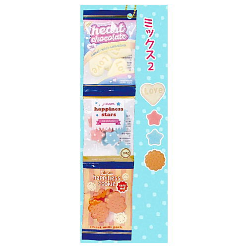 Triple sweets mascot Ball chain Part.3 [5.Mix 2]