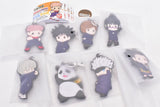 Jujutsu Kaisen KAPSEL PUPPE Rubber Mascot vol.01 [All 8 type set (Full Complete)]