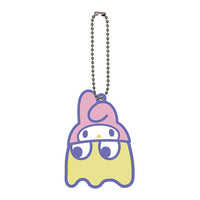Pac-Man x Sanrio Characters Special Rubber Mascot [2.My melody]