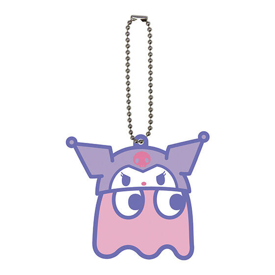 Pac-Man x Sanrio Characters Special Rubber Mascot [5.Kuromi]