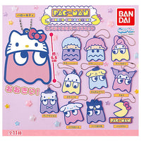 Pac-Man x Sanrio Characters Special Rubber Mascot [All 11 type set (Full Complete)]