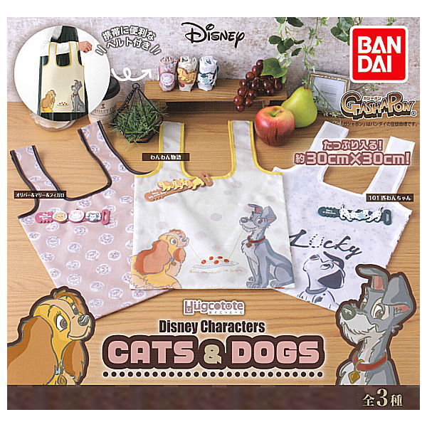 Hugcotote Disney Characters CATS & DOGS [All 3 type set (Full Complete)]