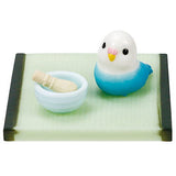 Parakeet tea party [5.Chawan and parakeet]