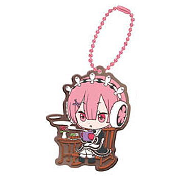 Gashapon kuji Re: Life in a different world from Zero Rem&Ram Assort Part.6 [6.B award: Rubber mascot Ram B]