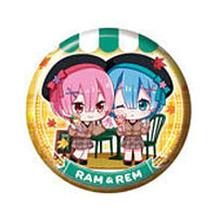 Gashapon kuji Re: Life in a different world from Zero Rem&Ram Assort Part.6 [13.C award: Can Badge Ram & Ram A]