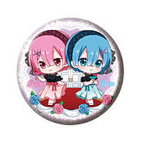 Gashapon kuji Re: Life in a different world from Zero Rem&Ram Assort Part.6 [14.C award: Can Badge Ram & Ram B]