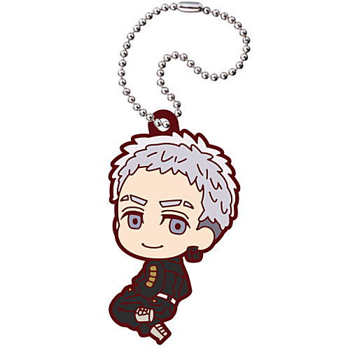 Deformed Rubber! Tokyo Revengers Keychain [4.Takashi Mitsuya]