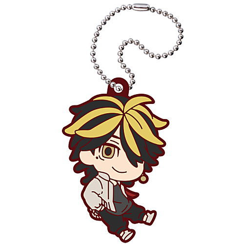 Deformed Rubber! Tokyo Revengers Keychain [8.Kazutora Hanemiya]