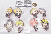 Deformed Rubber! Tokyo Revengers Keychain [All 8 type set(Full Complete)]