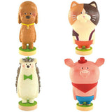 Kohei Ogawa Animal Friends Miniature Collection [Assorted 4 type set (3.dog/4.cat/5.hedgehog/8.pig)]