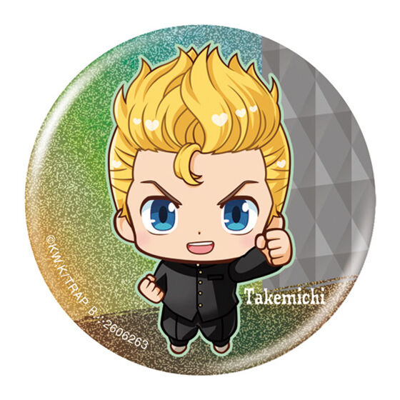 Tokyo Revengers Punitop Capsule Can Badge Collection [1.Takemichi Hanagaki]
