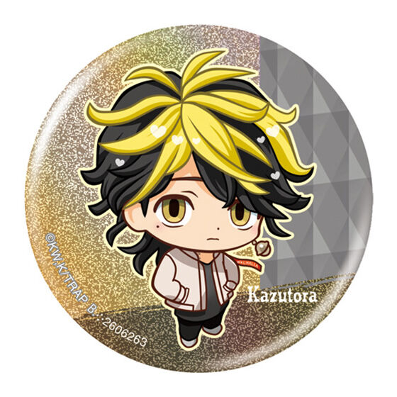 Tokyo Revengers Punitop Capsule Can Badge Collection [7.Kazutora Hamiya]