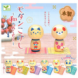 Modern Kokeshi Wa no nukumori [All 6 type set (Full Complete)]