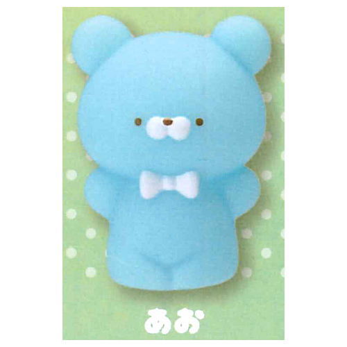 Otoboke kumasan Sofubi Mascot Pon! [5.Blue]