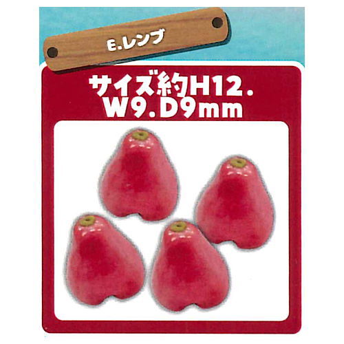 Miniature tropical fruit [5.Wax Apple]