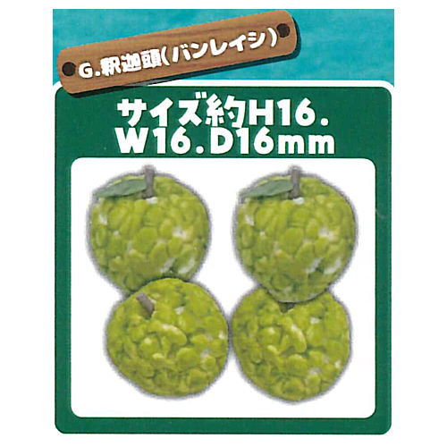 Miniature tropical fruit [7.Sugar-apple]