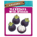 Miniature tropical fruit [8.Mangosteen]
