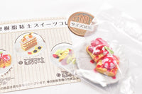 Super Precision Resin Clay Sweets Collection on DISH Vol.2 [1.Strawberry waffle]