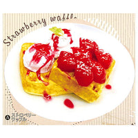 Super Precision Resin Clay Sweets Collection on DISH Vol.2 [1.Strawberry waffle]