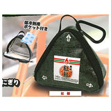Put only rice balls !? Convenience store rice balls dedicated mini backpack mascot [1.Benishake]