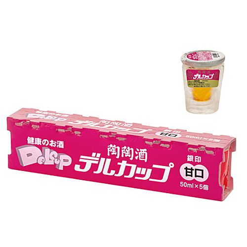 Sakenoaruyorokobi Miniature collection Part.2 [6.Tohtoh Shu Del Cup (Sweet)]