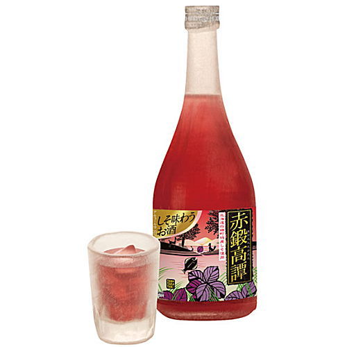 Sakenoaruyorokobi Miniature collection Part.2 [8.Shiso Shochu Red Tantakatan]