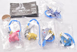 Pokemon netsuke mascot SIDE Dialga [All 5 type set(Full Complete)]