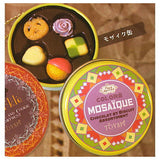 Real! Canned chocolate & cookie mascot DECORER [3.Mosaic can]