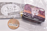 Real! Canned chocolate & cookie mascot DECORER [5.Osumashi Nyanko can]