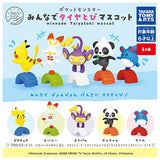 Tenohira Moment Pokemon Minnade Tiretobi Mascot [All 5 type set(Full Complete)]