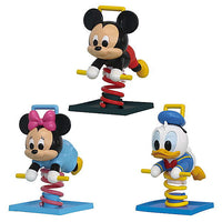 Disney Characters Mickey & Friends Yurayura Playset [Assorted 3 type set (1.Mickey Mouse/2.Minnie Mouse/3.Donald Duck)]