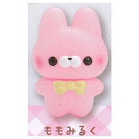 Sukuttotacchisan Sofubi mascot Usagisantacchi [4.Peach milk]