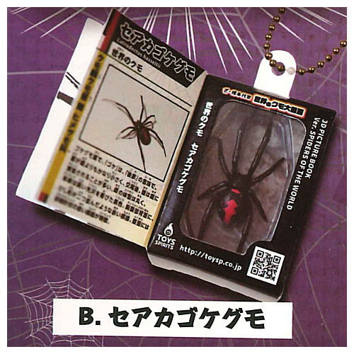 Insect Encyclopedia Mascot World Spider [2.Redback spider]