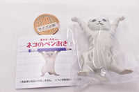 Cat pen holder Part.5 Drooping ears, Long hair ver [3.Scottish Fold Silver Tabby]