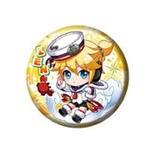 Gashapon Kuji Hatsune Miku SNOW MIKU 2022 Assort [11.C award: Can Badge Len Kagamine]